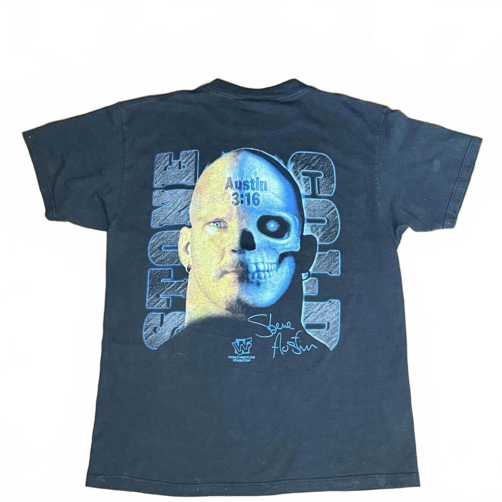 Vintage 90s Large Stone Cold Steve Austin Tee Shirt